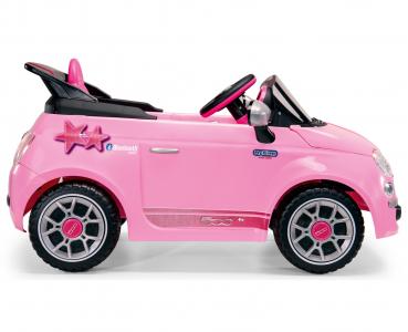 FIAT 500 Star Remote Control Pink Für coole Mädchen Elektroauto Elektro Auto Kinderauto